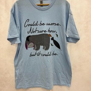 Gildan Light Blue Heavy Cotton T-Shirt